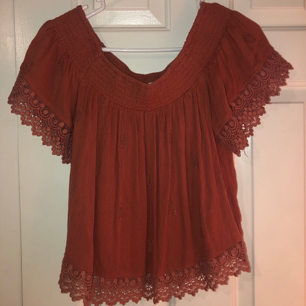 Off the shoulder top